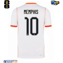 Moški Nogometni dresi Nizozemska Memphis Depay #10 Gostujoči SP 2026 Kratek Rokav